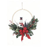 Decra Lite 20 in. D Snowman Wreath
