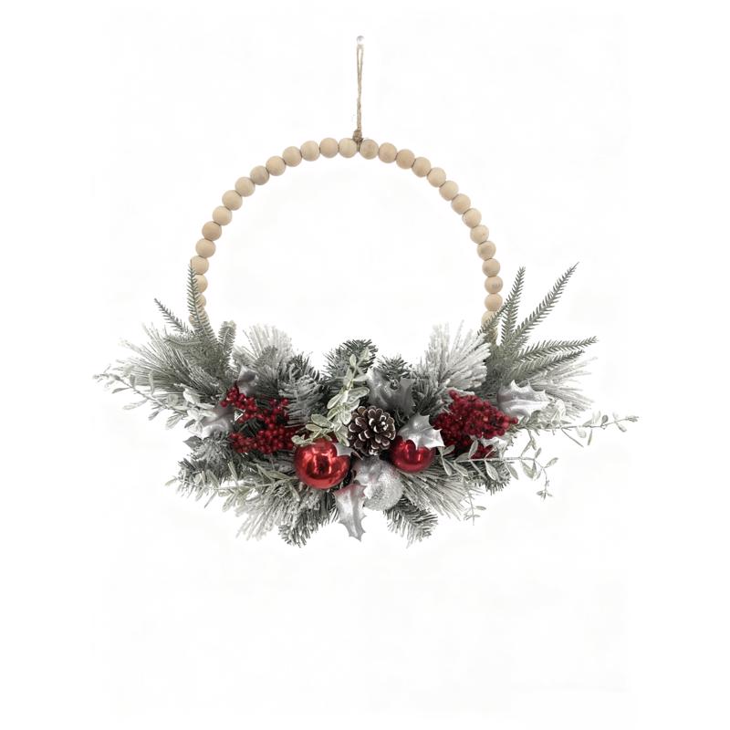 Decra Lite 20 in. D Ornament Wreath