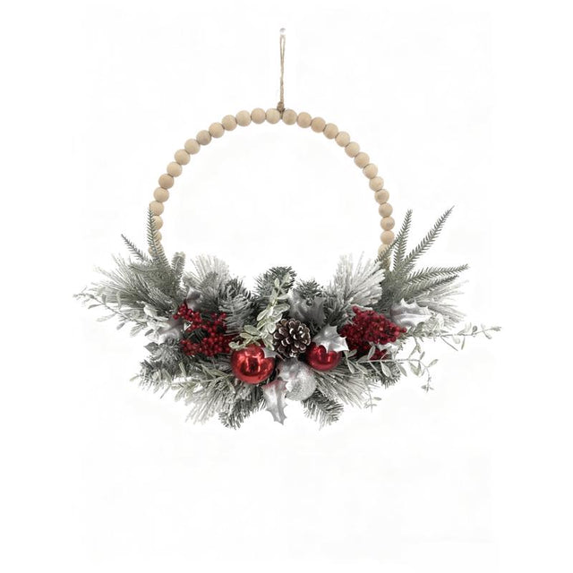 Decra Lite 20 in. D Ornament Wreath