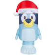 Ace Bluey with Santa Hat Inflatable 22.4 in.