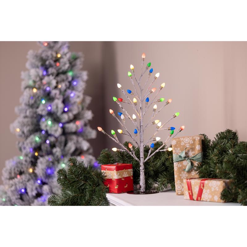 Celebrations LED Flat Stick Tree Table Decor 2 ft.