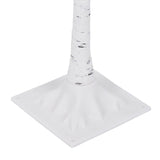Celebrations LED Warm White Micro Seed Birch Tree 4 ft. Yard Decor