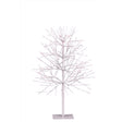Celebrations LED Red/White Twinkle Gumdrop Tree 3 ft. Yard Decor
