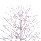 Celebrations LED Red/White Twinkle Gumdrop Tree 3 ft. Yard Decor