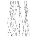 Celebrations Cascade LED Micro Multicolored 1080 ct String Christmas Lights 10 ft.