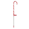 Celebrations Solar White Candy Cane 28 in. Pathway Decor