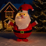 Sienna LED Warm White Santa 31.9 in. Yard Decor