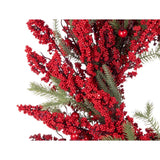 Celebrations 24 in. D Unlit Berry Wreath