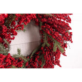 Celebrations 24 in. D Unlit Berry Wreath