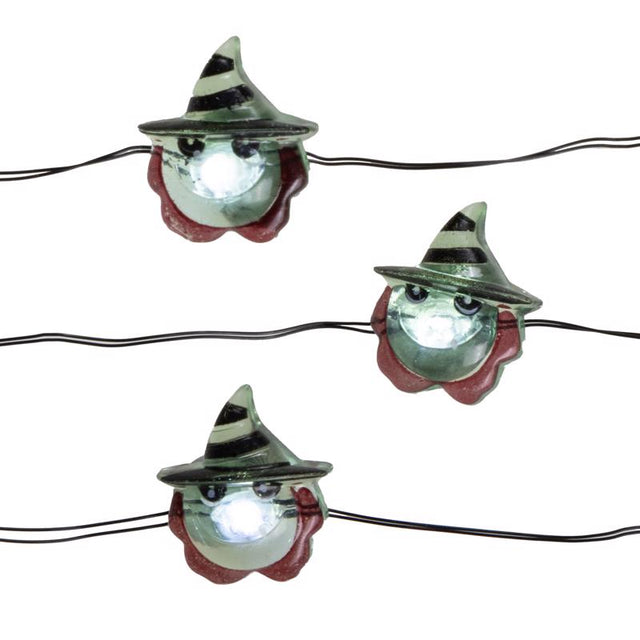 Celebrations Green 15 ct LED Micro Witch Lights