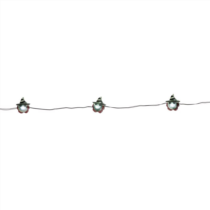 Celebrations Green 15 ct LED Micro Witch Lights