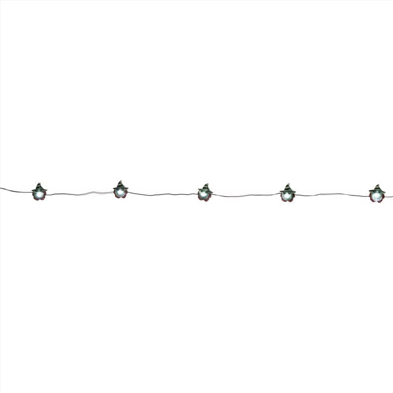 Celebrations Green 15 ct LED Micro Witch Lights