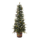 Celebrations 4 ft. Slim LED 150 ct Monterey Entrance Tree
