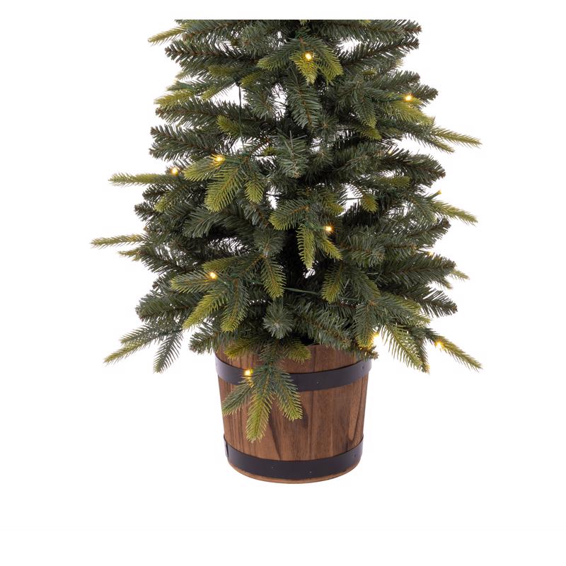 Celebrations 4 ft. Slim LED 150 ct Monterey Entrance Tree
