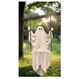 Fun World 48 in. Ghost on a Swing Halloween Decor