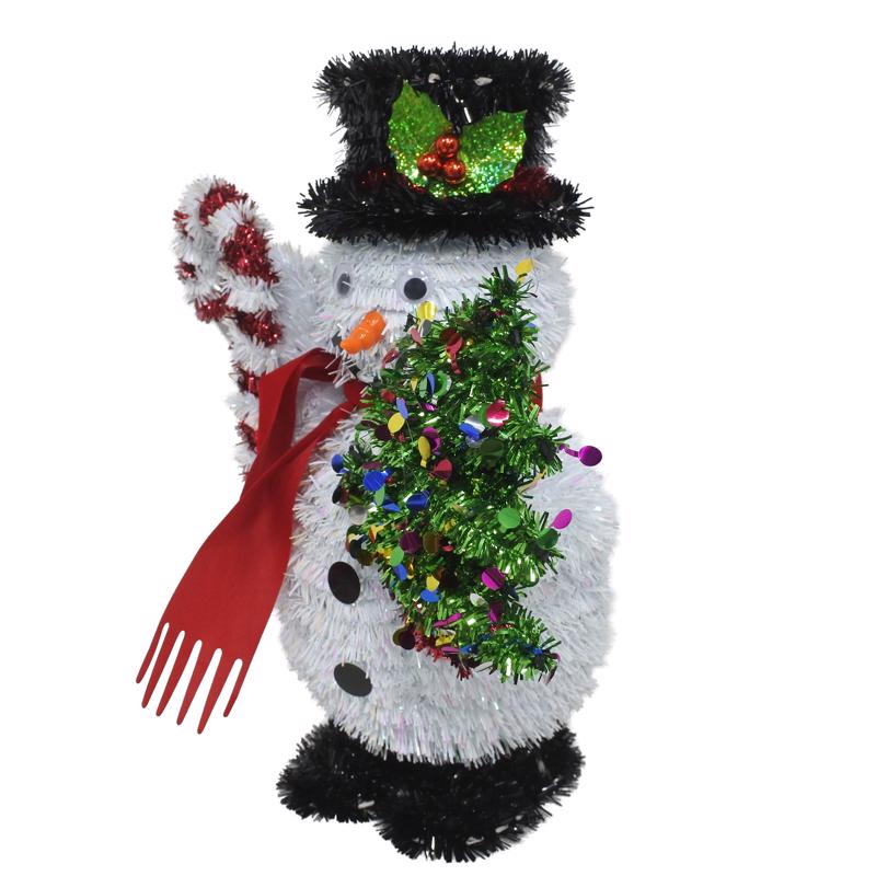 Youngcraft Snowman Table Decor 12 in.