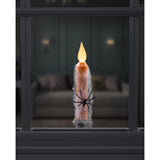 Xodus Innovations Warm White 1 ct 8.63 in. LED Spooky Candle