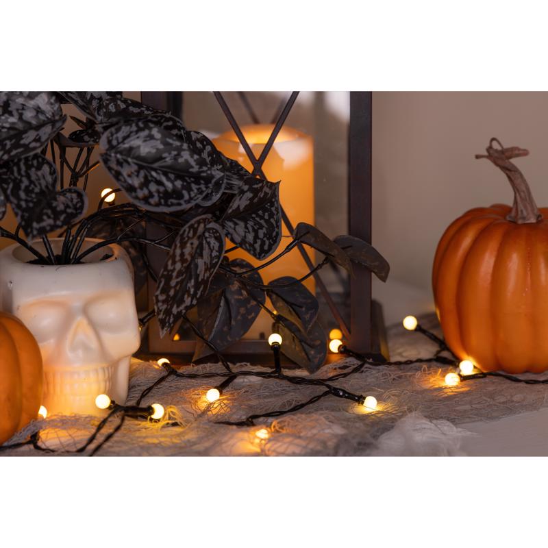 Celebrations Orange 37 ct LED Candycorn Gumball String Lights