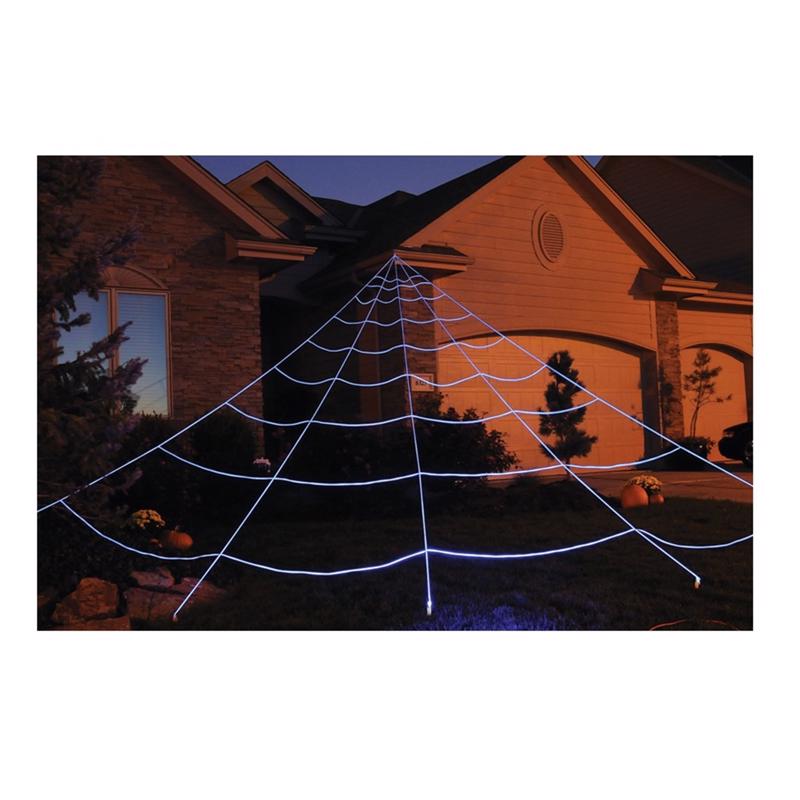 Fun World 276 in. Spider Web Halloween Decor