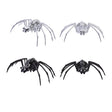 Fun World 8 in. Mirror Spiders Halloween Decor