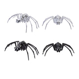 Fun World 8 in. Mirror Spiders Halloween Decor