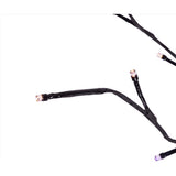 Celebrations Orange/Purple 32 in. Double Twinkle Light Burst Halloween Decor