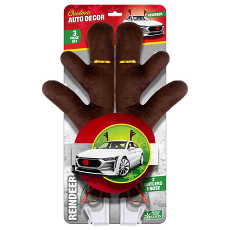Magic Seasons Auto Decor Reindeer 1 pk