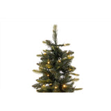 Celebrations 4 ft. Slim LED 150 ct Monterey Spruce Sparkle w/ Barrel Entrance Tree