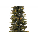 Celebrations 4 ft. Slim LED 150 ct Monterey Spruce Sparkle w/ Barrel Entrance Tree
