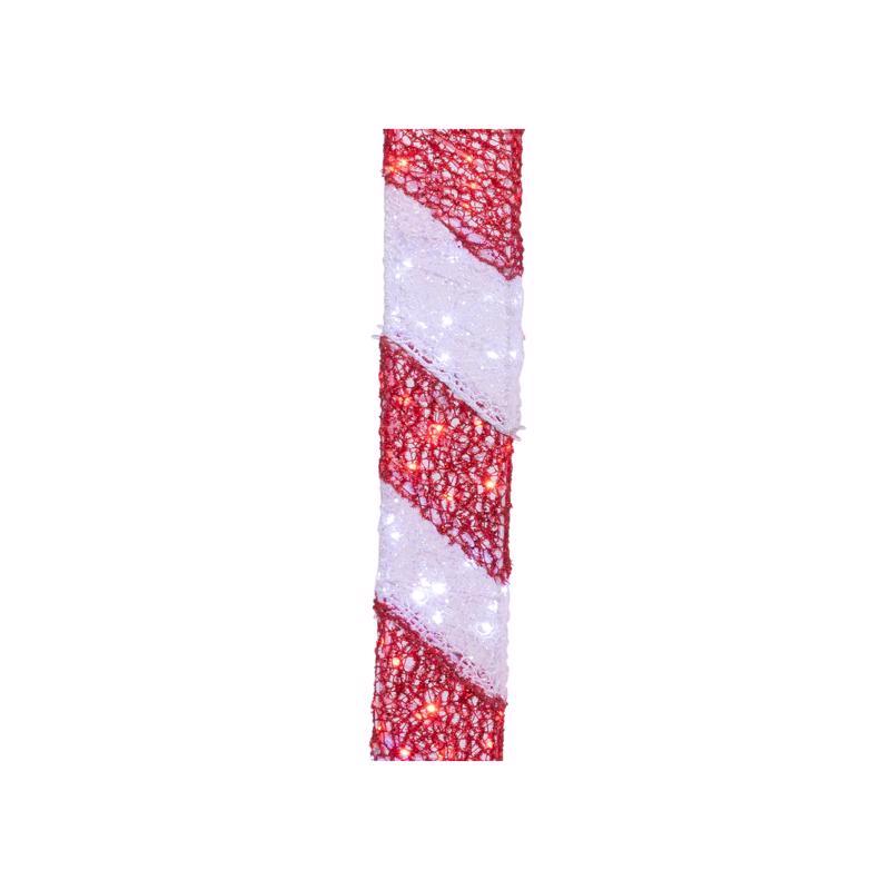 Celebrations LED Red/White Candy Canes 3 and 4 ft. Yard Decor