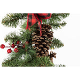 Celebrations 12 in. D X 9 ft. L LED Multicolored/Warm White Plaid Bow Garland