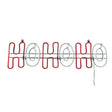 Celebrations LED Red/White Neon HOHOHO 36 in. Hanging Decor