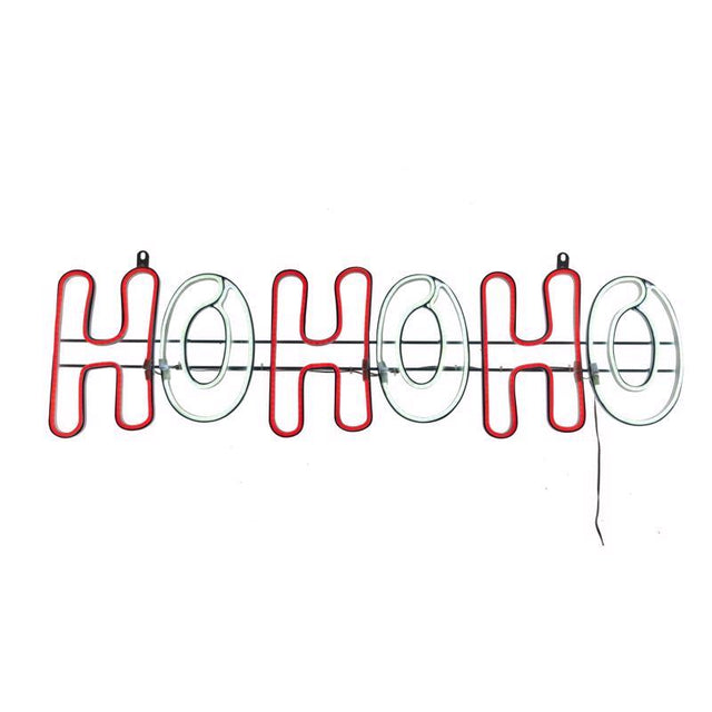 Celebrations LED Red/White Neon HOHOHO 36 in. Hanging Decor