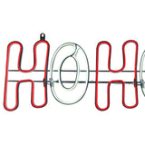 Celebrations LED Red/White Neon HOHOHO 36 in. Hanging Decor