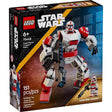 LEGO Star Wars Clone Shock Trooper Mech Building Set Multi 151 pc