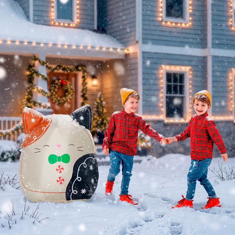 Squishmallows A Holiday Company Cam the Squishmallow Cat 4 ft. Inflatable