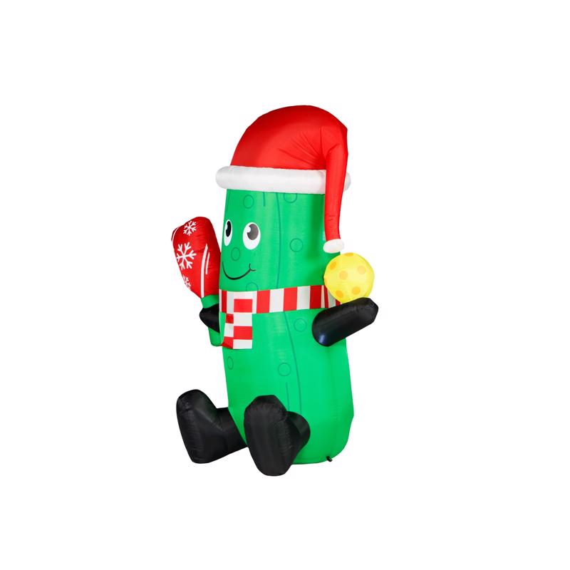 Seasonal Creations A Holiday Company Pickleball Pickle 5 ft. Inflatable