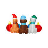 Seasonal Creations A Holiday Company Dogs 8 ft. Inflatable