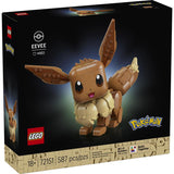 LEGO Pokemon Evee Building Set Multicolored 587 pc
