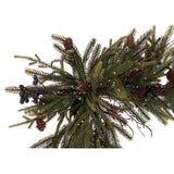 Celebrations 2 ft. L LED Warm White Rustic Norfolk With Berries and Twigs Corner Garland