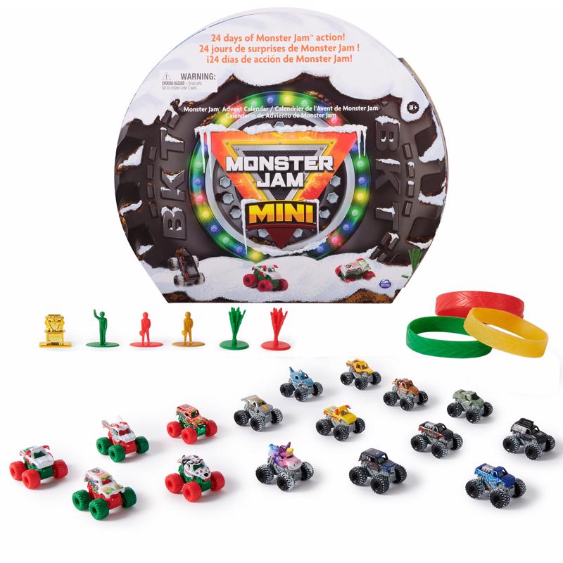 Monster Jam Mini Truck Advent Calendar 24 pc