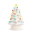 Mr. Christmas LED White Tree Table Decor 12 in.