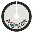 Celebrations Cardinal Applique Tree Skirt