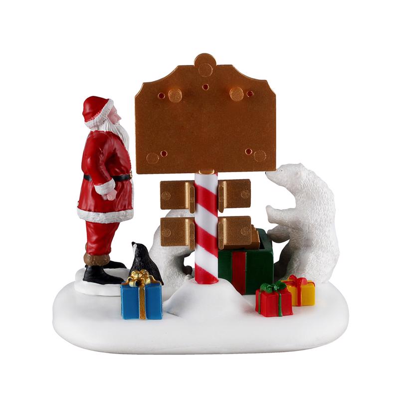 Lemax North Pole Countdown Village Accessories