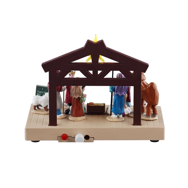 Lemax LED Nativity Play Village Accessories