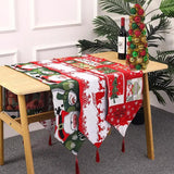 Youngcraft Red/Green/Gold Glitterball Cone Table Decor