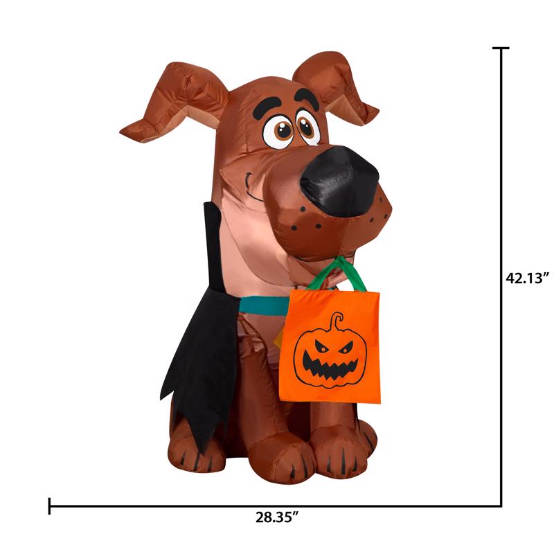 Warner Bros. 4 ft. Prelit Scoob Puppy Vampire Inflatable