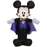 Disney 4 ft. Prelit Mickey as Vampire Inflatable