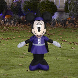 Disney 4 ft. Prelit Minnie as Witch Inflatable