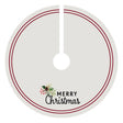 Celebrations Striped Merry Christmas Tree Skirt